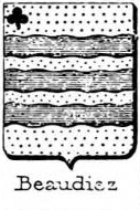 Beaudiez Coat of Arms / Family Crest 0