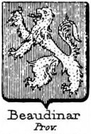 Beaudinar Coat of Arms / Family Crest 0
