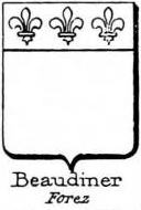 Beaudiner Coat of Arms / Family Crest 0
