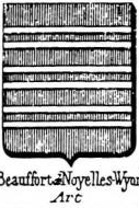Beauffort Coat of Arms / Family Crest 1
