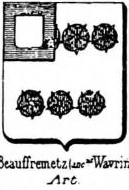 Beauffremetz Coat of Arms / Family Crest 2