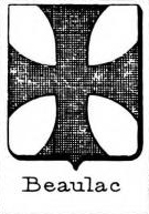 Beaulac Coat of Arms / Family Crest 2