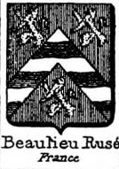 Beaulieu Coat of Arms / Family Crest 14