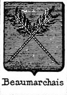 Beaumarchais Coat of Arms / Family Crest 0