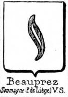 Beauprez Coat of Arms / Family Crest 0