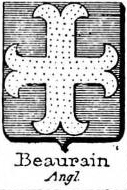 Beaurain Coat of Arms / Family Crest 2