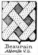 Beaurain Coat of Arms / Family Crest 3