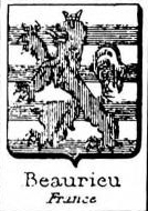 Beaurieu Coat of Arms / Family Crest 0