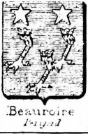 Beauroire Coat of Arms / Family Crest 0