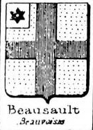 Beausault Coat of Arms / Family Crest 0