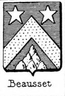 Beausset Coat of Arms / Family Crest 1
