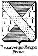 Beauverger Coat of Arms / Family Crest 1