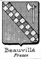Beauville Coat of Arms / Family Crest 1