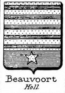 Beauvoort Coat of Arms / Family Crest 0
