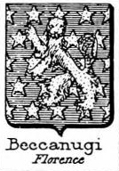 Beccanugi Coat of Arms / Family Crest 0