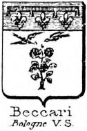 Beccari Coat of Arms / Family Crest 2
