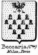 Beccaria Coat of Arms / Family Crest 3