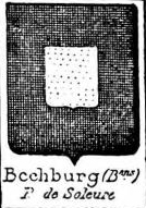 Bechburg Coat of Arms / Family Crest 1