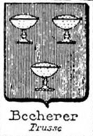Becherer Coat of Arms / Family Crest 0