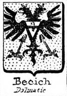 Becich Coat of Arms / Family Crest 0