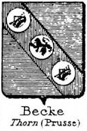 Becke Coat of Arms / Family Crest 4