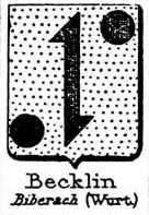 Becklin Coat of Arms / Family Crest 0