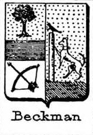 Beckman Coat of Arms / Family Crest 1