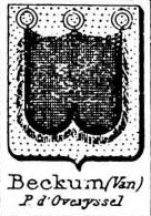 Beckum Coat of Arms / Family Crest 0