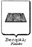 Becq Coat of Arms / Family Crest 1