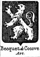 Becquet Coat of Arms / Family Crest 7