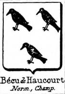 Becu Coat of Arms / Family Crest 0