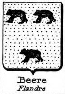 Beere Coat of Arms / Family Crest 1