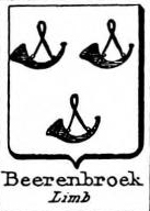 Beerenbroek Coat of Arms / Family Crest 1