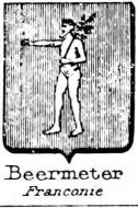 Beermeter Coat of Arms / Family Crest 0
