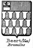 Beert Coat of Arms / Family Crest 0