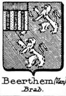 Beerthem Coat of Arms / Family Crest 1