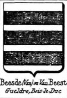 Beesde Coat of Arms / Family Crest 0