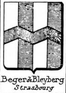 Beger Coat of Arms / Family Crest 3