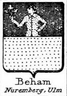 Beham Coat of Arms / Family Crest 1