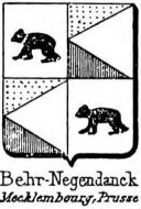 Behr Coat of Arms / Family Crest 18