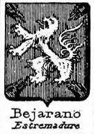 Bejarano Coat of Arms / Family Crest 2