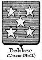 Bekker Coat of Arms / Family Crest 0
