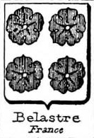 Belastre Coat of Arms / Family Crest 0