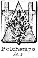 Belchamps Coat of Arms / Family Crest 1