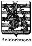 Belderbusch Coat of Arms / Family Crest 0
