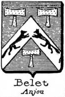 Belet Coat of Arms / Family Crest 2