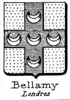 Bellamy Coat of Arms / Family Crest 3
