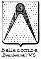 Bellecombe Coat of Arms / Family Crest 1