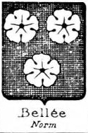 Bellee Coat of Arms / Family Crest 0