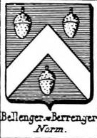 Bellenger Coat of Arms / Family Crest 1